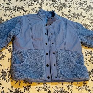 Natural Reflections Light Blue Fleece Jacket